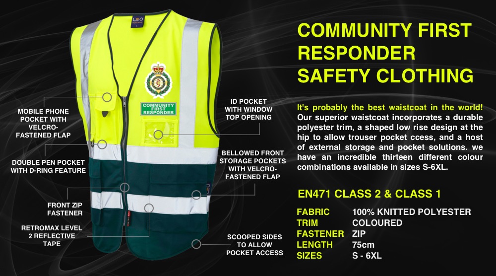 Community First Responder Clothing Uniforms
